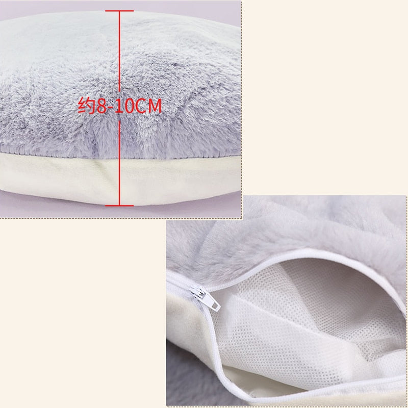 Cat Bed Soft Plush Kennel Cushion