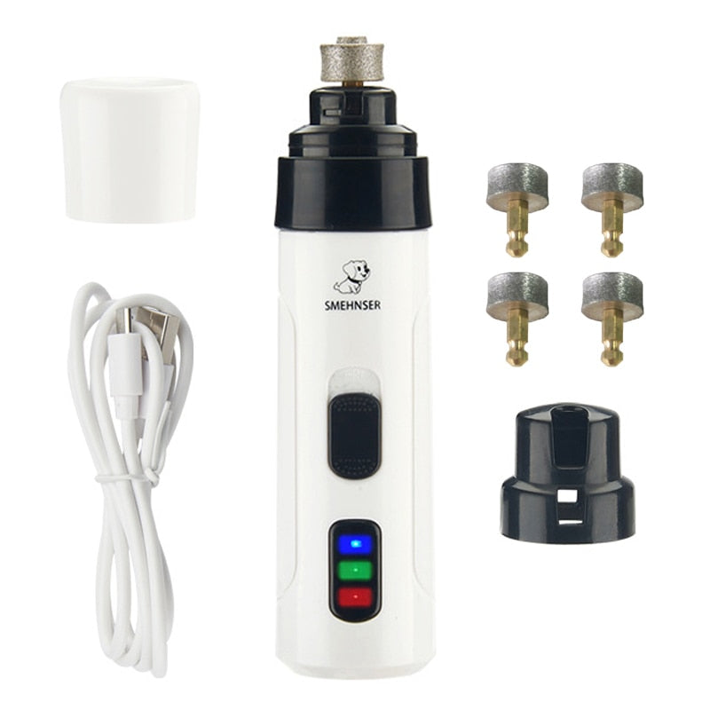 Dog Nail Trimmer, Low Noise (USB)