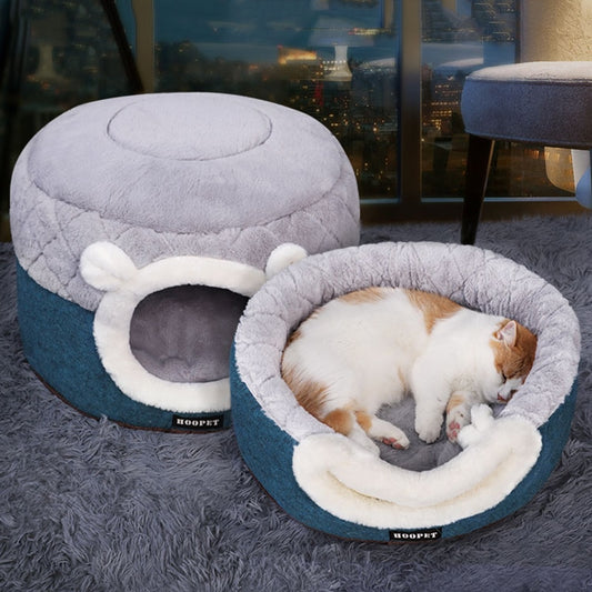 Cat Bed Soft Plush Kennel Cushion