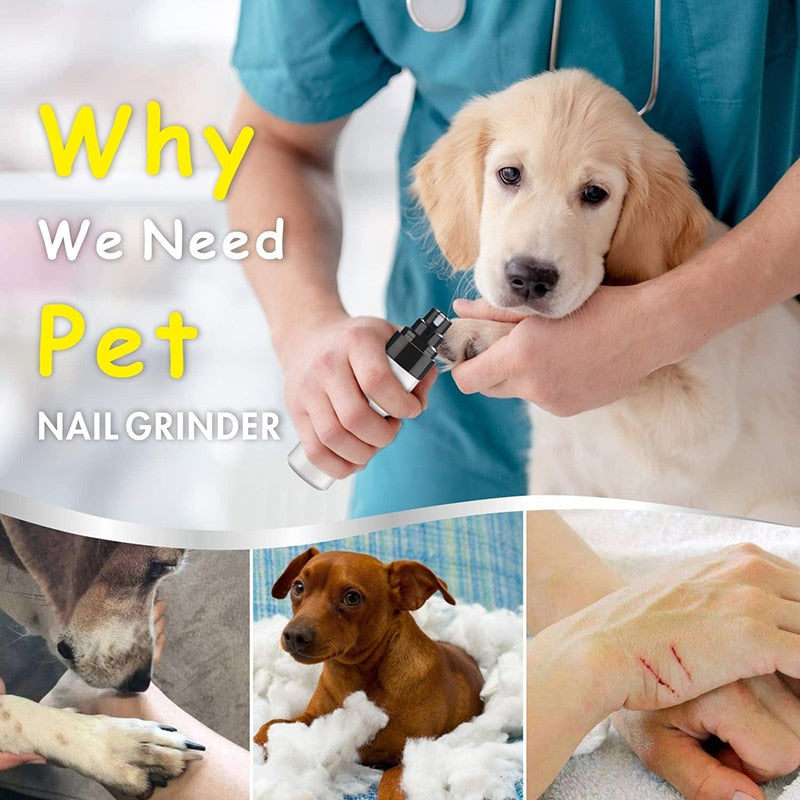 Dog Nail Trimmer, Low Noise (USB)