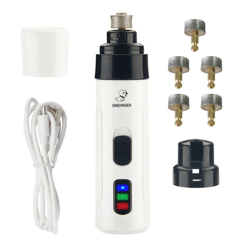 Dog Nail Trimmer, Low Noise (USB)