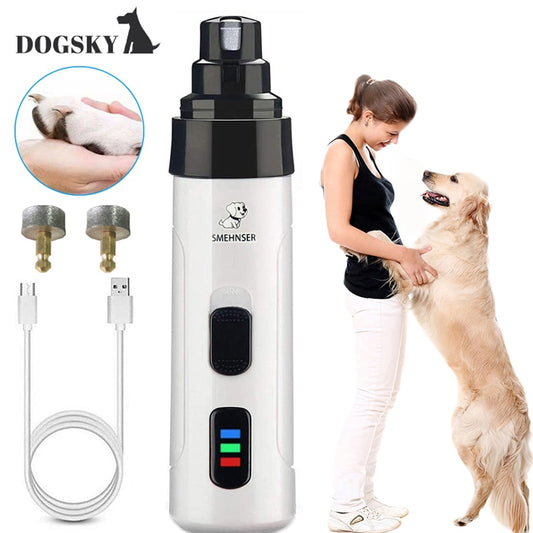 Dog Nail Trimmer, Low Noise (USB)