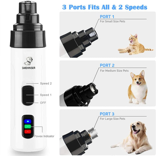 Dog Nail Trimmer, Low Noise (USB)